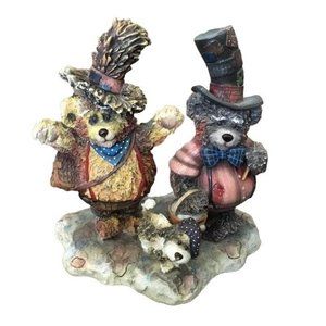 Stewart Sherwood Pappy & Joe Ceramic Figurine Cedric & Friends